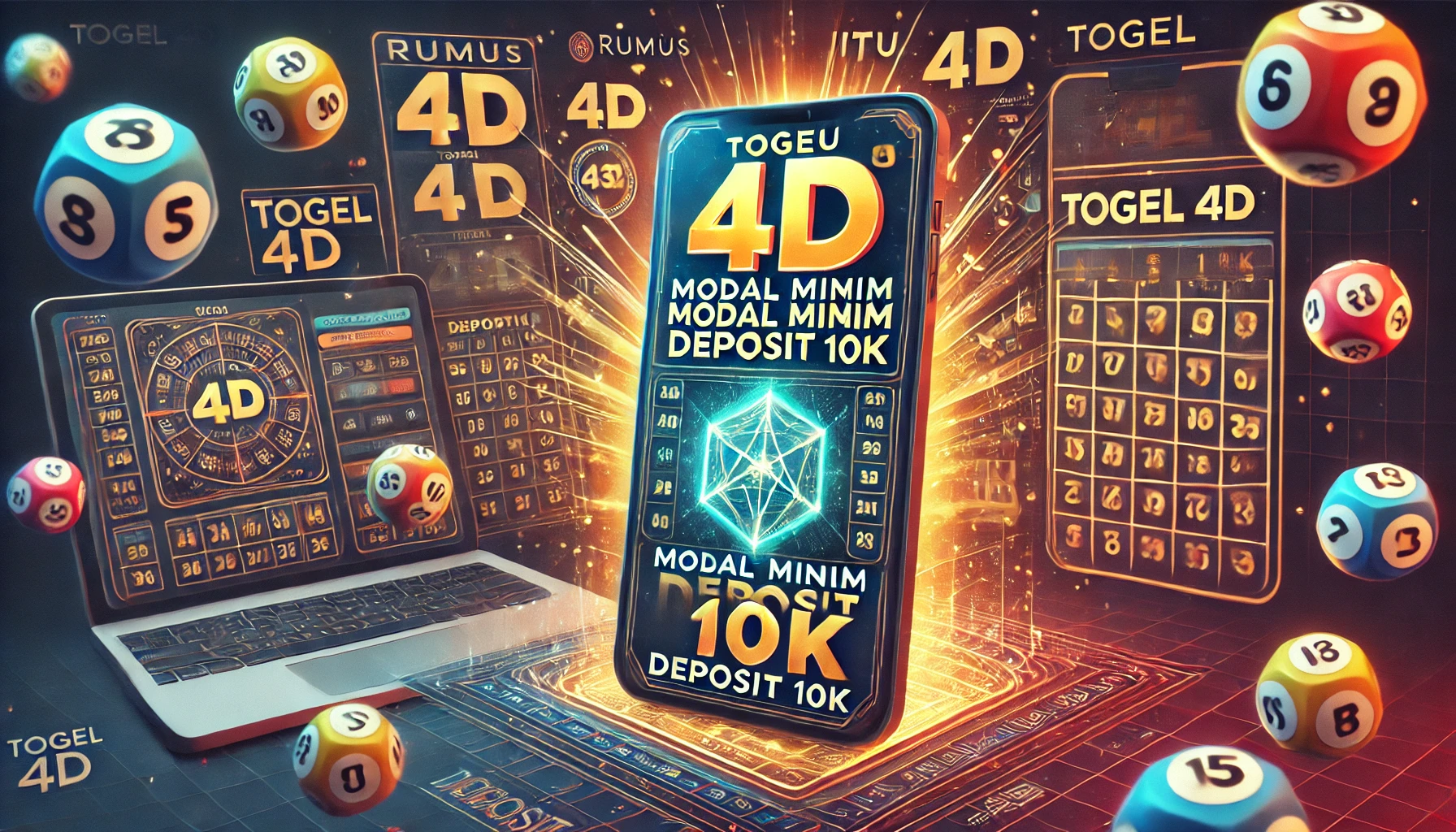 Rumus Jitu Togel 4D Modal Minim Deposit 10K