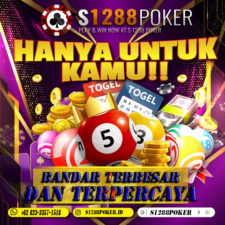 S1288POKER : Situs Pasaran Togel Terlengkap 2D,3D,4D,5D SHIO