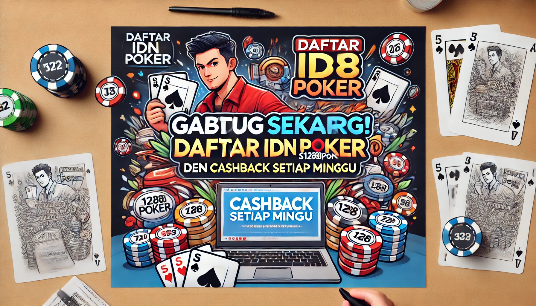 Gabung Sekarang! Daftar IDN Poker dengan Cashback Setiap Minggu