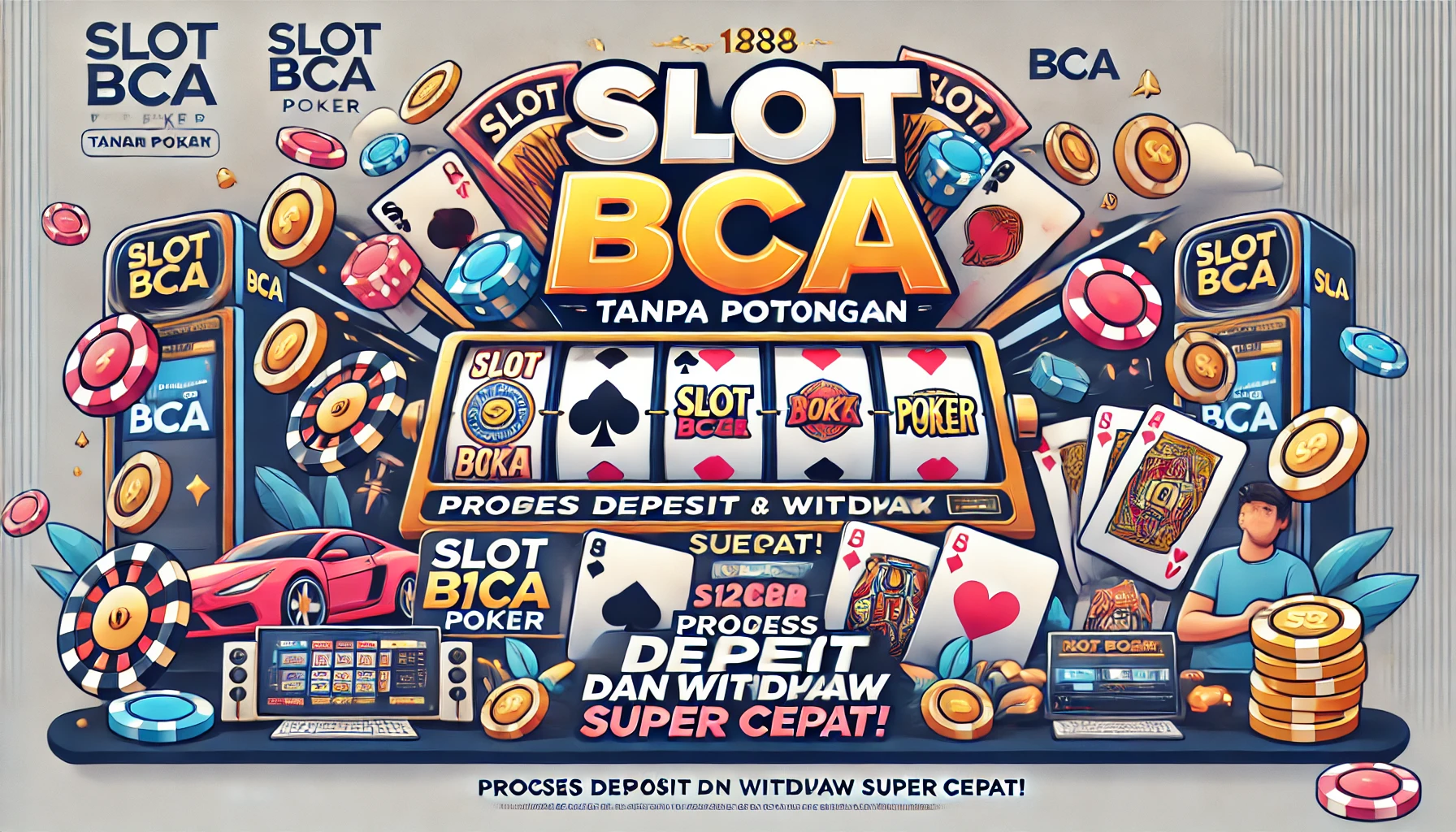 Slot BCA Tanpa Potongan, Proses Deposit dan Withdraw Super Cepat!