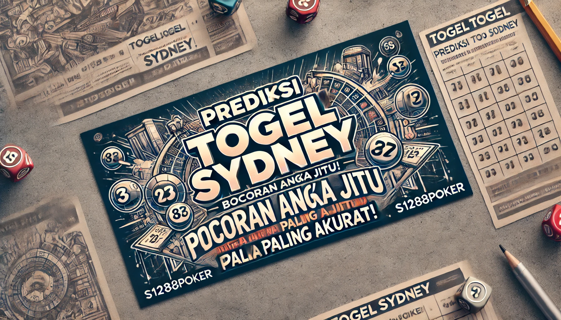 Prediksi Togel Sydney, Bocoran Angka Jitu Paling Akurat!