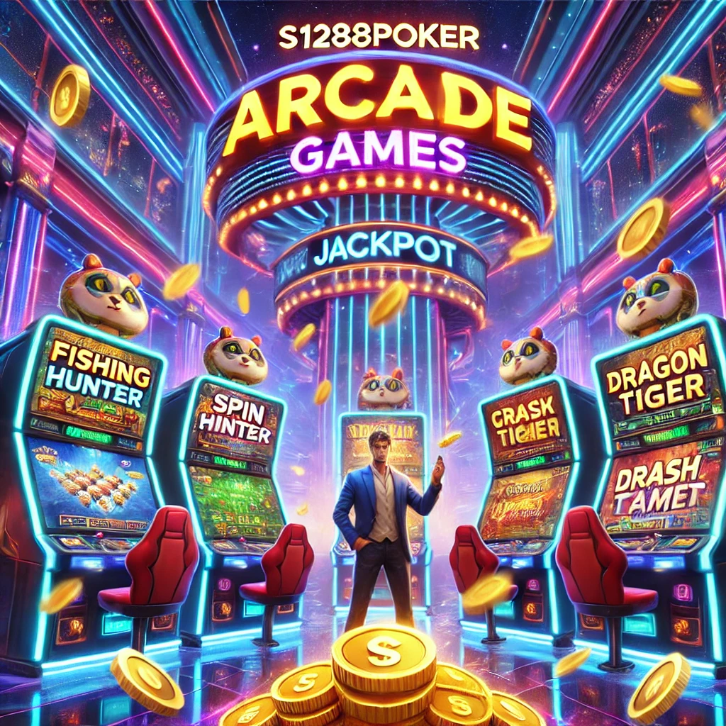 Mainkan Game Arcade Favorit dan Raih Jackpot di s1288Poker