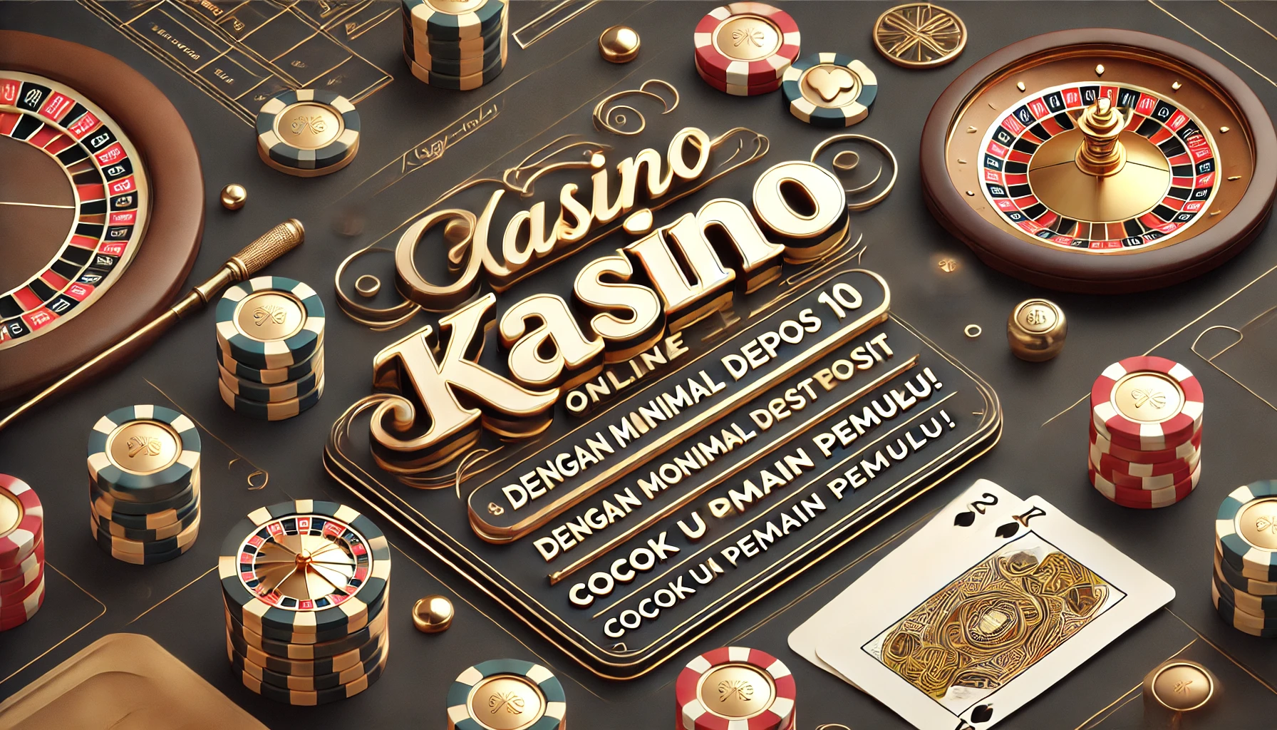 Kasino Online dengan Minimal Deposit 10 Ribu, Cocok untuk Pemain Pemula!