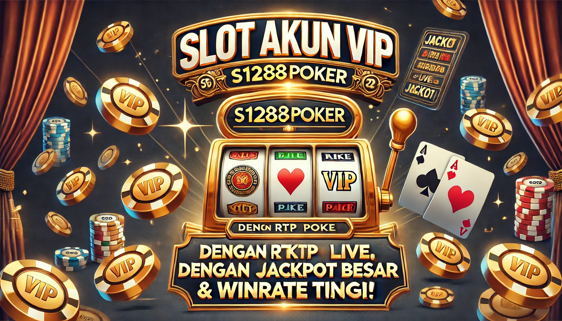 Slot Akun VIP dengan RTP Live, Jackpot Besar & Winrate Tinggi!